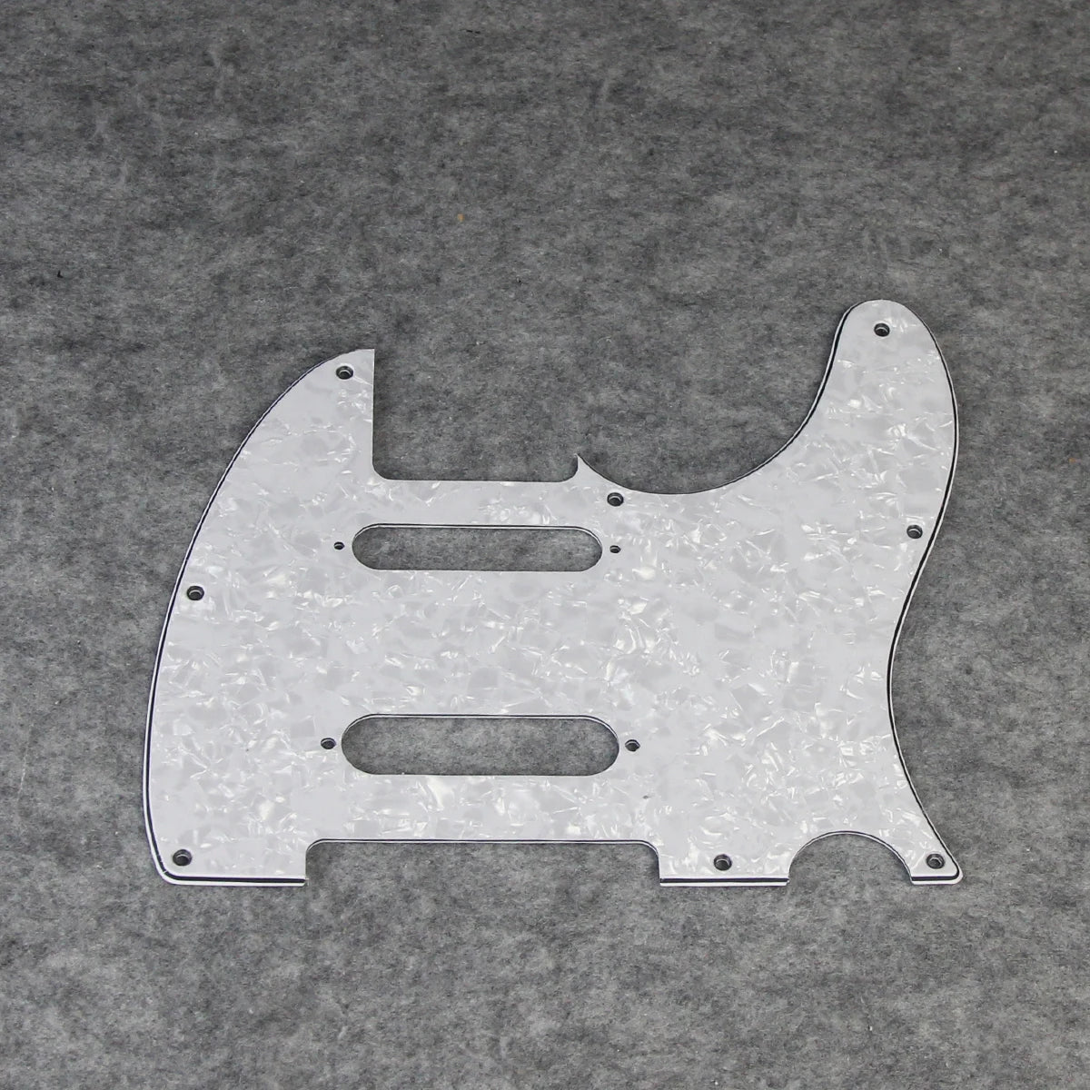FLEOR Single 8-Hole Electric Guitar Pickguard Scratch Plate with Screws Fits Nashville TL-Style Guitar Available in 4 Colors