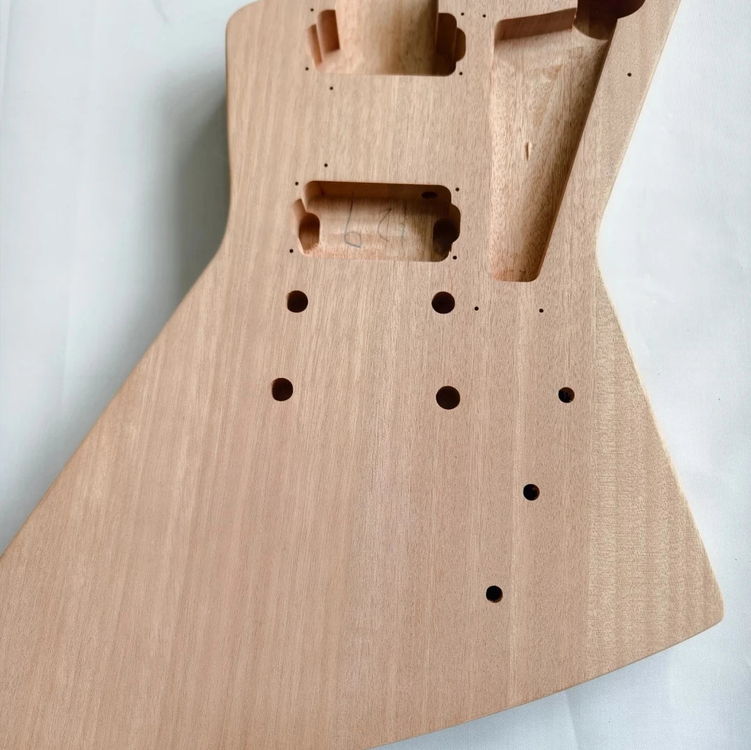 Explorer-style DIY electric guitar kit