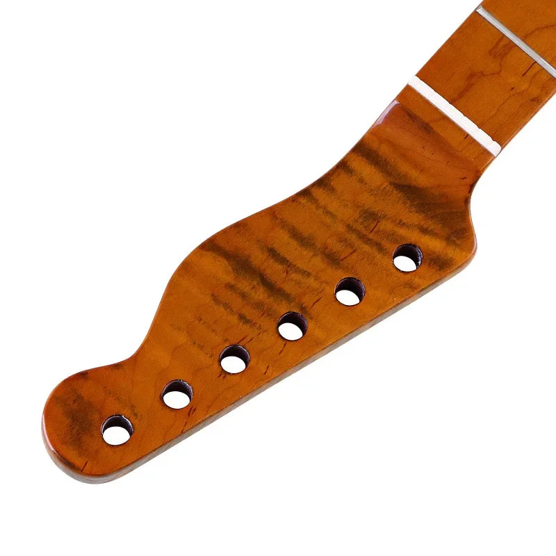 Electric guitar TL handle 21 products integrated tiger pattern baked maple bright 5.6 wide neck guitar handle