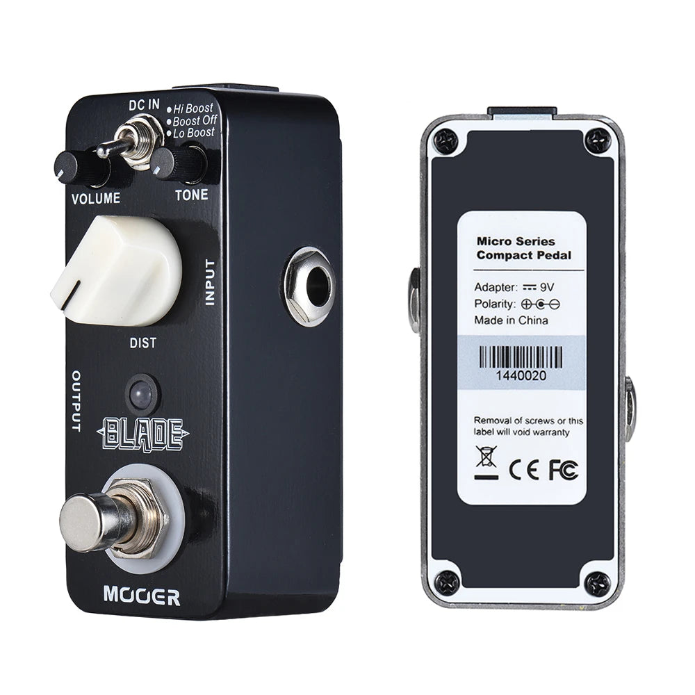 MOOER Blade Guitar Effect Pedal Heavy Metal Distortion
