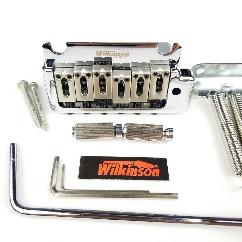 Wilkinson WOV08 – 2-Point Tremolo Bridge (Chrome)