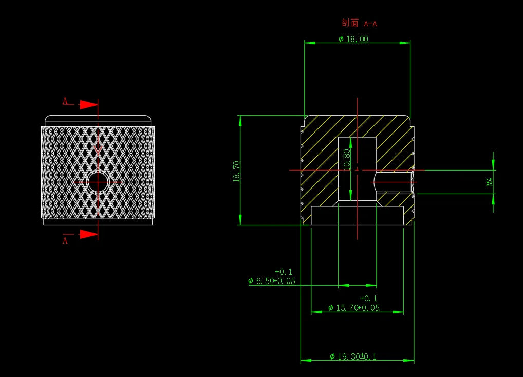 Guyker Copper Dome Speed Tone Volume Switch Knob Replacement for Precision Bass or Electric Guitar CKB031
