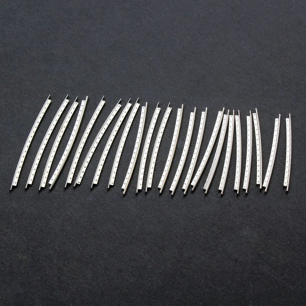 5 Sets of Fret Wire Pre cut Curved Electric Guitar Nickel Silver Luthier 2.2mm 24 wires