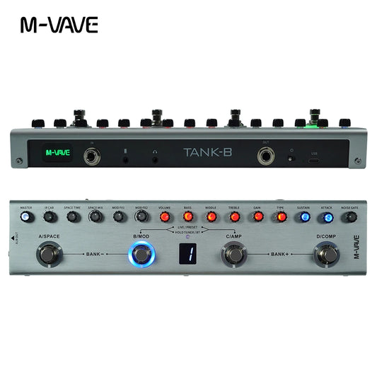 M-VAVE Tank-B Multi-Effects Bass Effect