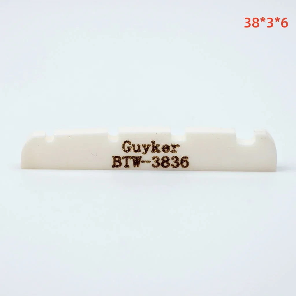 Guyker Bass Guitar Bone Nut , Cow Bone Tops, folk pillows, Base Pillow, A Variety of Series