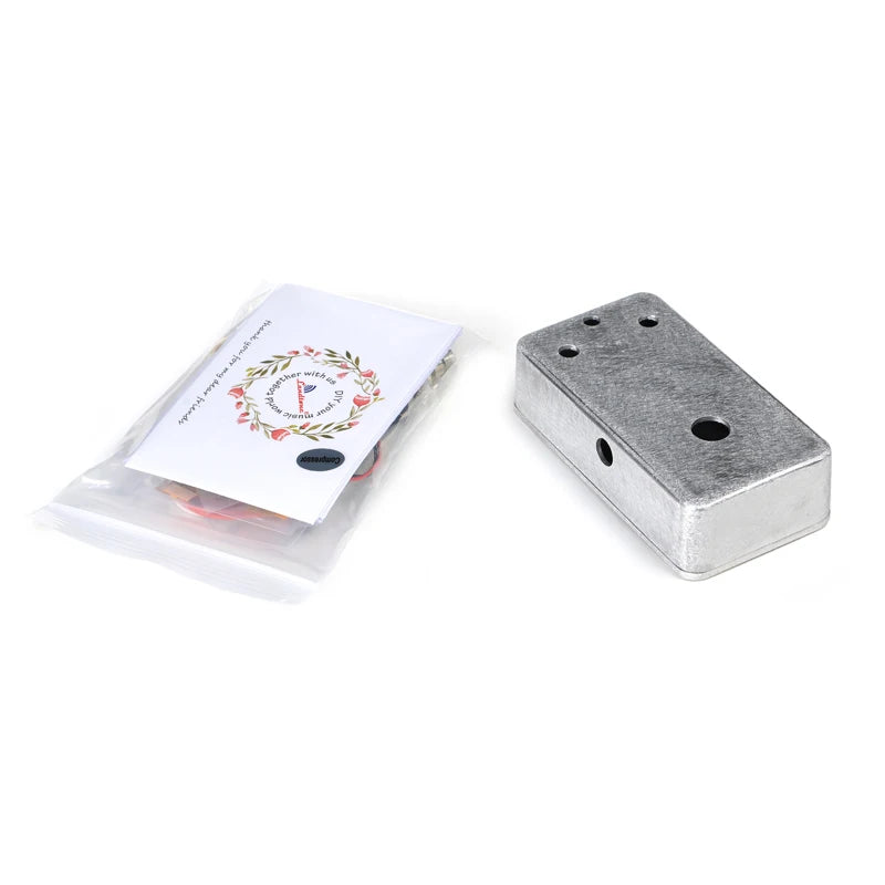 LANDTONE DIY Compressor Guitar Pedal Kit – 1590B Aluminum Enclosure