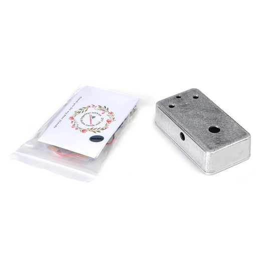 LANDTONE DIY Compressor Guitar Pedal Kit – 1590B Aluminum Enclosure