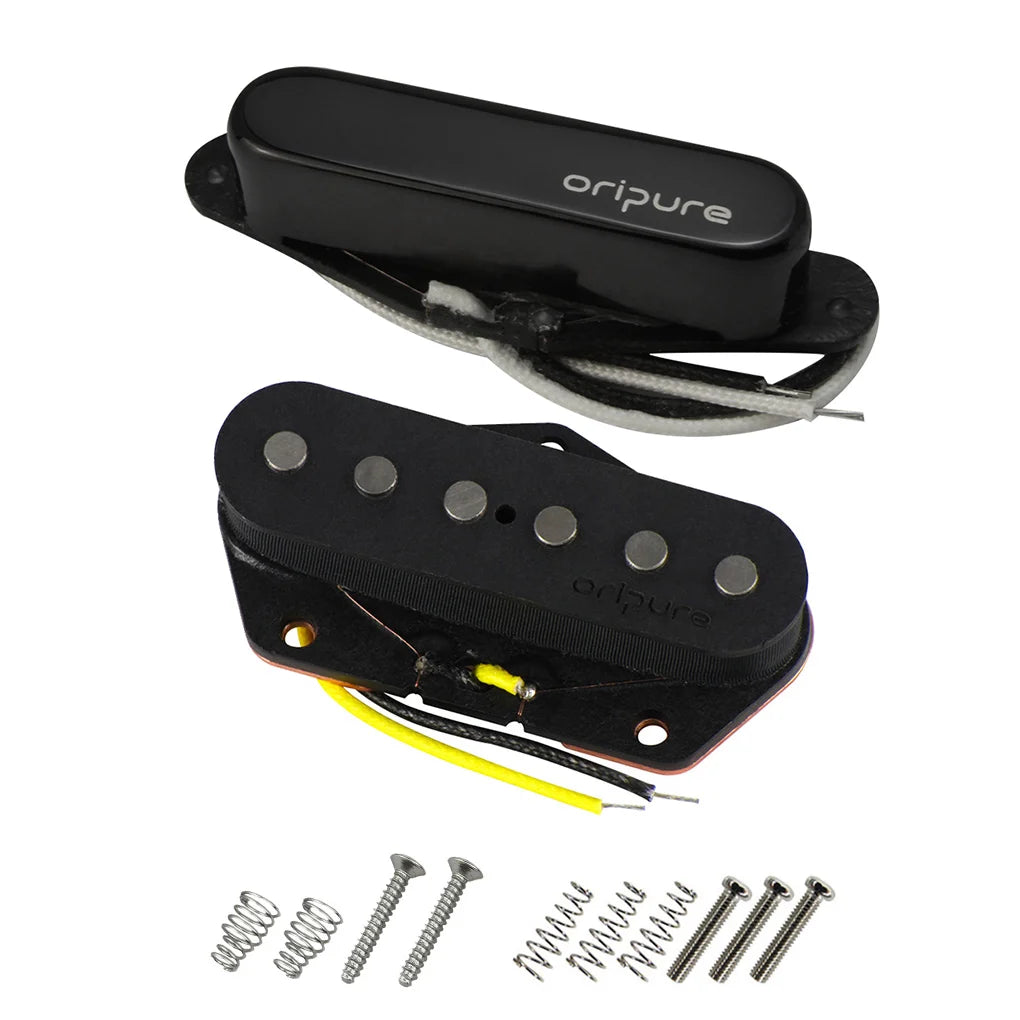 Oripure 2-Piece Alnico 5 TL Pickup Set Neck and Bridge Electric Guitar Pickups