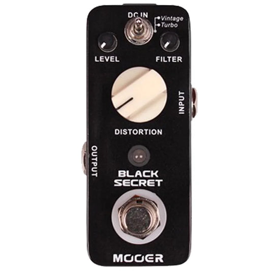 MOOER Black Secret Distortion Effect