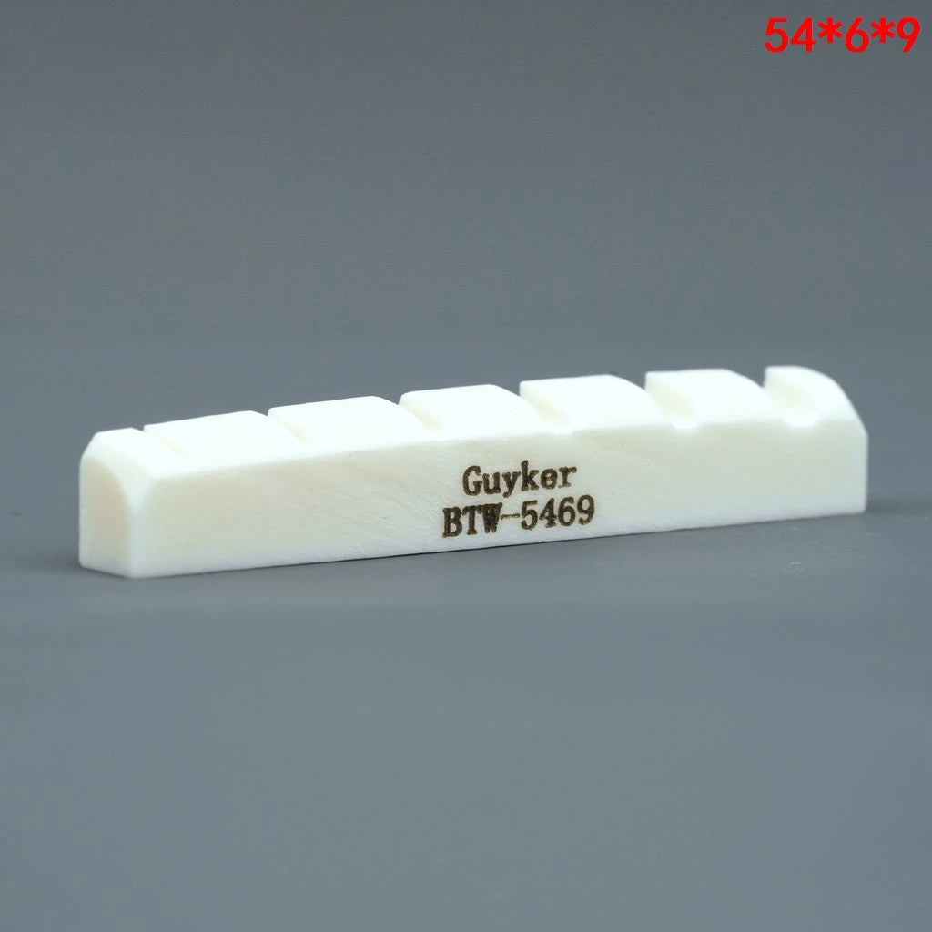Guyker Bass Guitar Bone Nut , Cow Bone Tops, folk pillows, Base Pillow, A Variety of Series