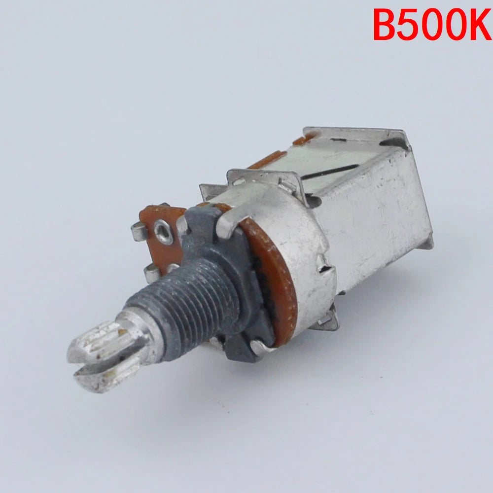 Alpha 500k Audio Taper Push/Pull Pot for Guitar/Bass Potentiometer A500K/B500K With Solder Joints