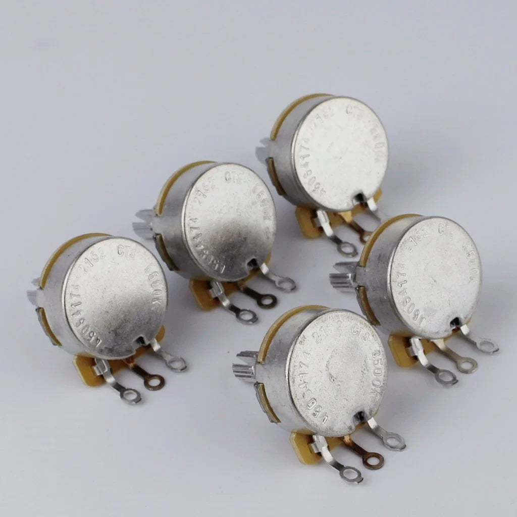 1Pcs CTS 450S Guitar series B500K Metal Knurled Shaft Audio Potentiometers/Pots