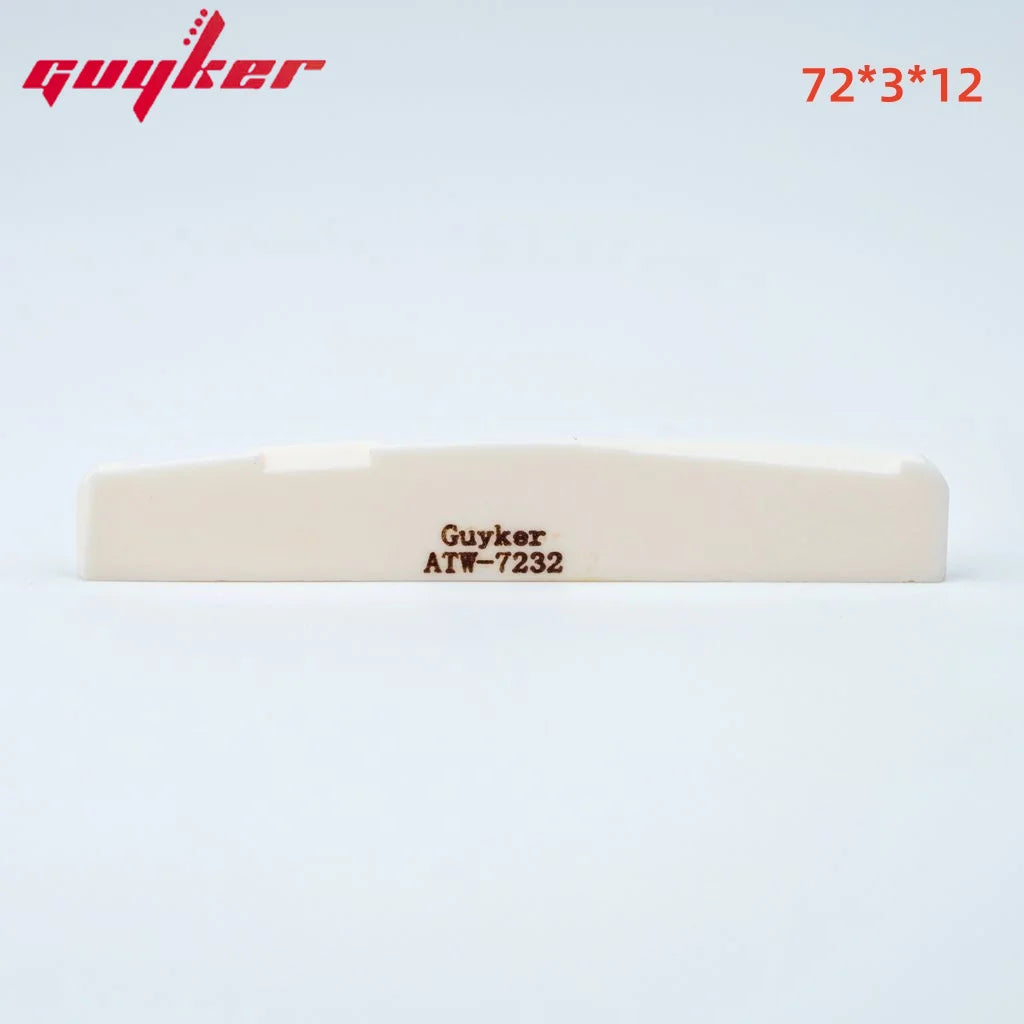 1 PCS Guyker Bone Nut For Acoustic Guitar