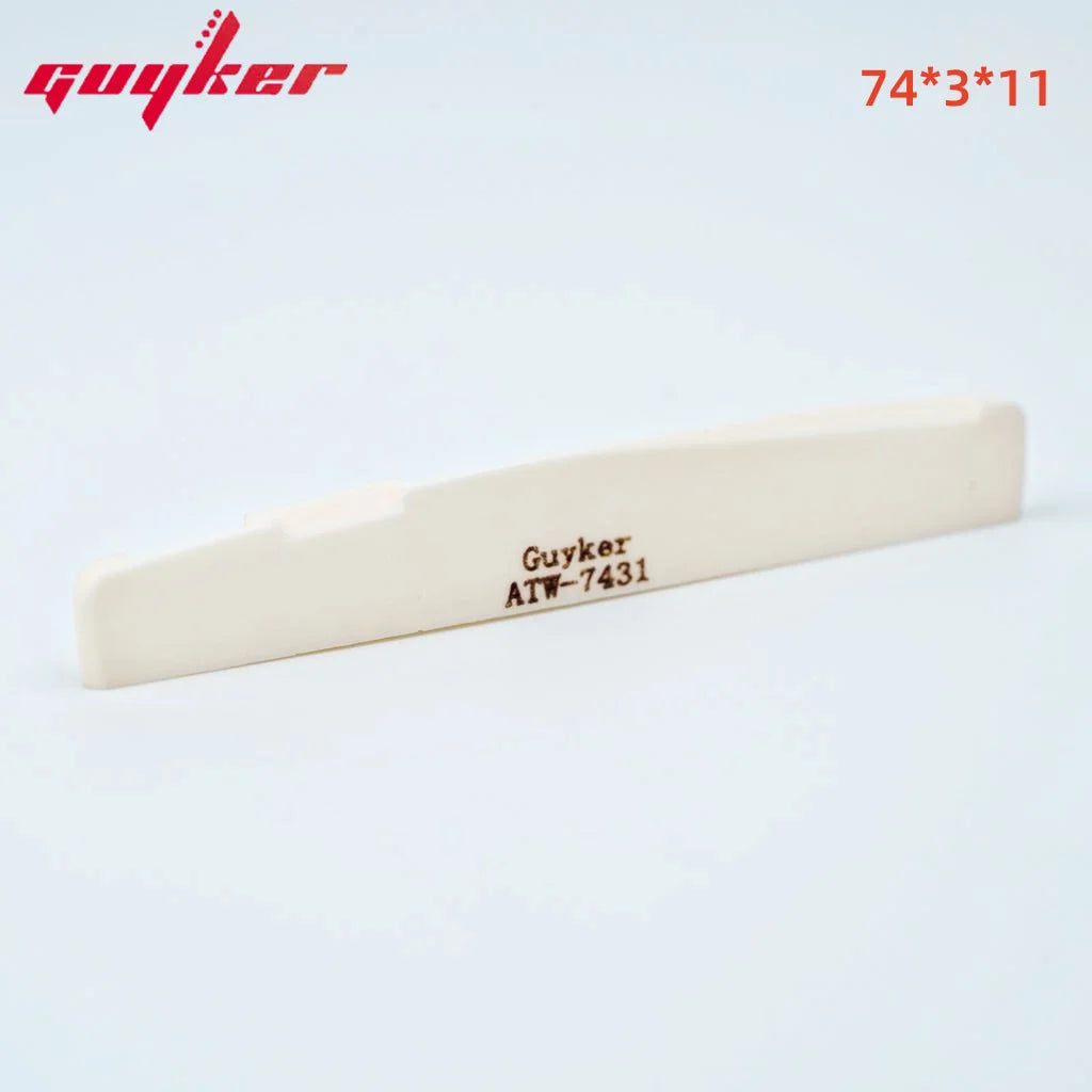 1 PCS Guyker Bone Nut For Acoustic Guitar