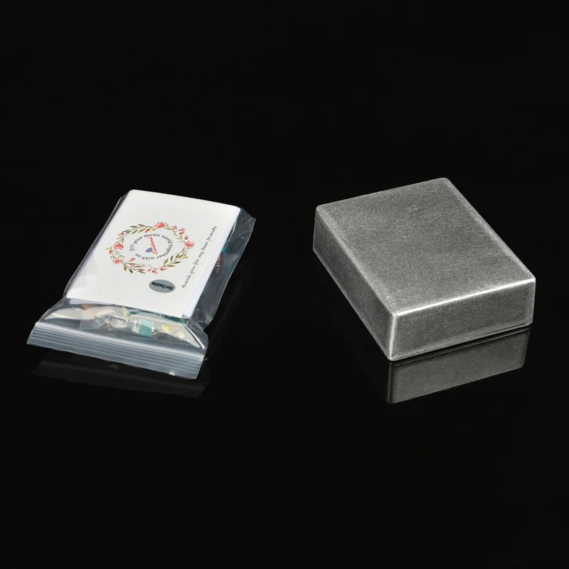 Landtone Diy Klon Centaur Overdrive Gitaarpedaal Alle Kits Met 1590bb Aluminium Behuizing Box G01 Gratis Verzending