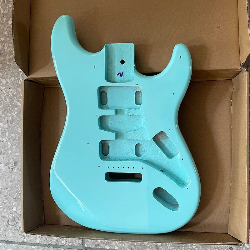 Customizable ST Style Electric Guitar Bodies – Multiple Colors and Pickup Configurations