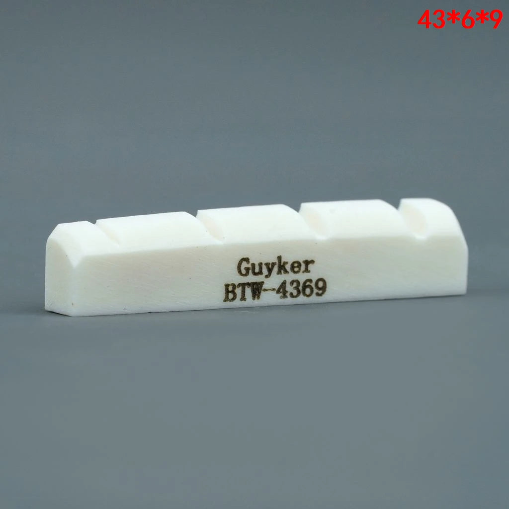 Guyker Bass Guitar Bone Nut , Cow Bone Tops, folk pillows, Base Pillow, A Variety of Series