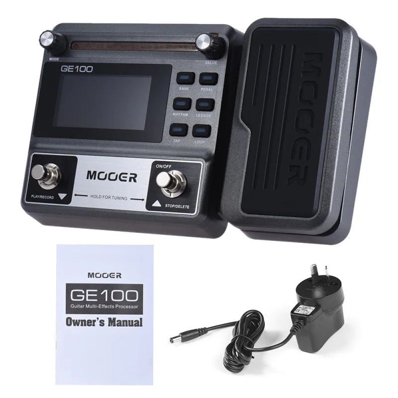 MOOER GE100 Multi-Effects Guitar Processor