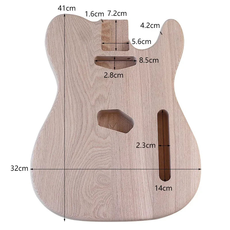 Customizable ST Style Electric Guitar Bodies – Multiple Colors and Pickup Configurations